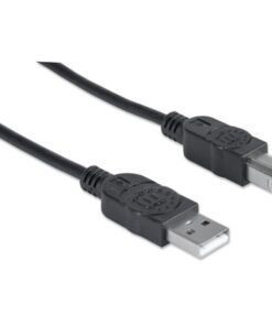 Cavo USB 2.0 A maschio/B maschio 1.8m Nero