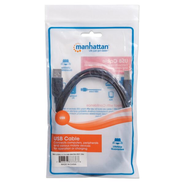 Cavo USB 2.0 A maschio/mini B 5 pin maschio 1 m Nero