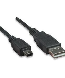Cavo USB 2.0 A maschio/mini B 5 pin maschio 1,8 m Nero