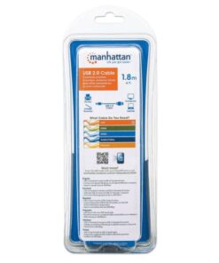 Cavo USB 2.0 Hi-Speed A maschio/B maschio 1,8 m in Blister