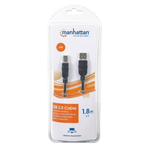 Cavo USB 2.0 Hi-Speed A maschio/B maschio 1,8 m in Blister