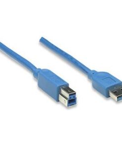 Cavo USB 3.0 A maschio/B maschio 0,5 m blu
