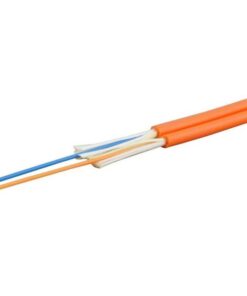 Cavo Zip Cord 2 Fibre Multimodale 50/125 OM2 2.9x5.8 mm Arancione