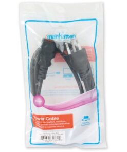 Cavo alimentazione C13 F a Schuko 1m Nero