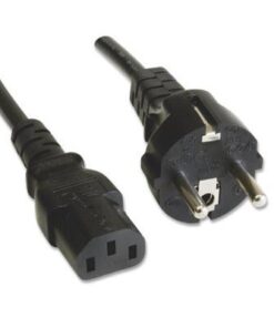 Cavo alimentazione C13 F a Schuko 1m Nero