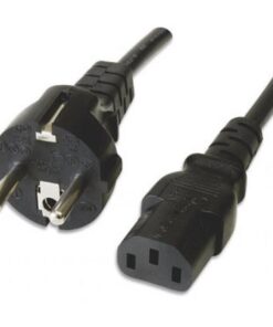 Cavo alimentazione C13 F a Schuko 1m Nero