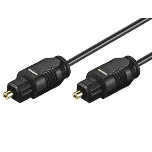 Cavo audio ottico digitale Toslink (SPDIF) 1 mt. ø 2.2 mm