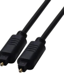 Cavo audio ottico digitale Toslink (SPDIF)  2 mt. ø  5 mm