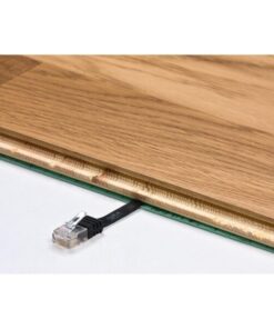 Cavo di Rete Patch Piatto in Rame Cat.6 UTP 10m Bianco