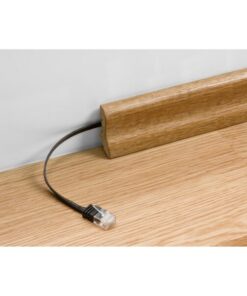 Cavo di Rete Patch Piatto in Rame Cat.6 UTP 10m Bianco