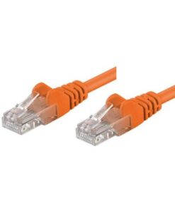 Cavo di rete Patch CCA Cat. 5e Arancio UTP 2 mt