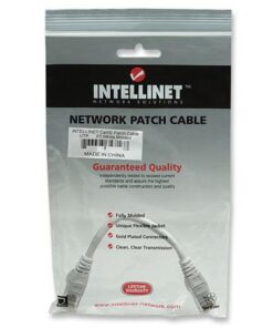 Cavo di rete Patch CCA Cat. 5e Bianco UTP 0,5 mt