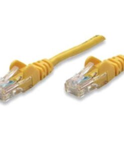 Cavo di rete Patch CCA Cat. 5e Giallo UTP 1 mt