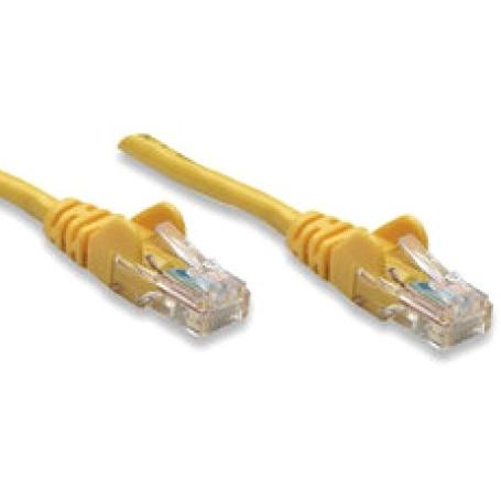 Cavo di rete Patch CCA Cat. 5e Giallo UTP 3 mt