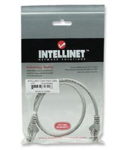 Cavo di rete Patch CCA Cat. 5e Grigio UTP 0,25 mt