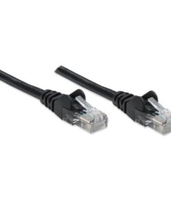 Cavo di rete Patch CCA Cat. 5e Nero UTP 0,5 mt