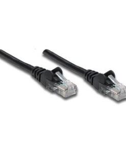 Cavo di rete Patch CCA Cat. 5e Nero UTP 1 mt