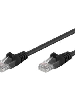 Cavo di rete Patch CCA Cat. 5e Nero UTP 2m Bulk