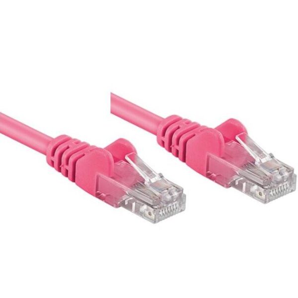 Cavo di rete Patch CCA Cat. 5e Rosa UTP 10 mt