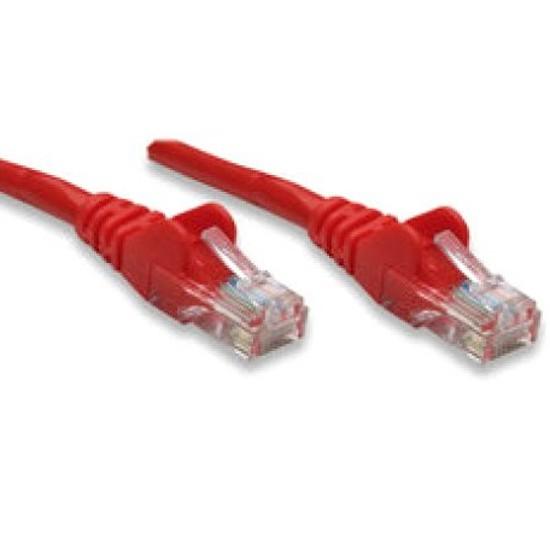 Cavo di rete Patch CCA Cat. 5e Rosso UTP 20 mt