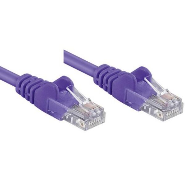 Cavo di rete Patch CCA Cat. 5e Viola UTP 10 mt