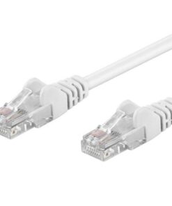 Cavo di rete Patch CCA Cat. 6 Bianco UTP 0,25 m
