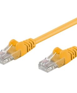 Cavo di rete Patch CCA Cat. 6 Giallo UTP 1 m