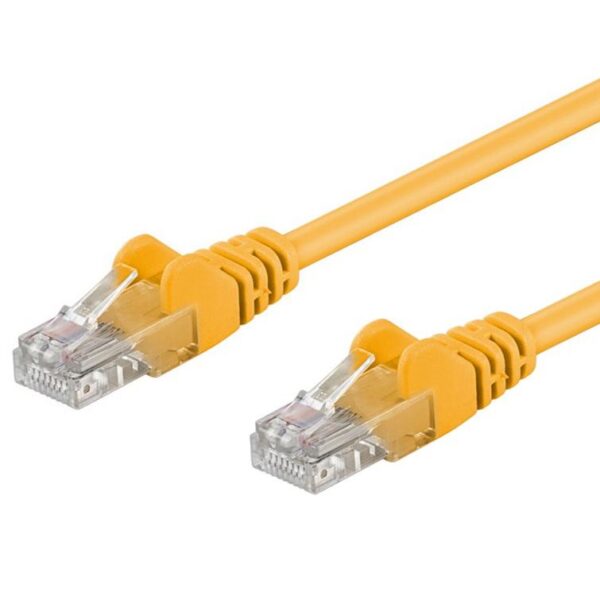 Cavo di rete Patch CCA Cat. 6 Giallo UTP 5 m