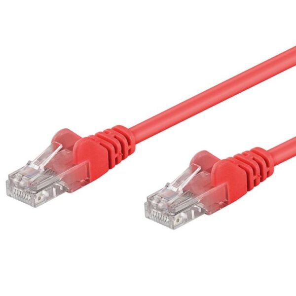 Cavo di rete Patch CCA Cat. 6 Rosso UTP 1,5 m