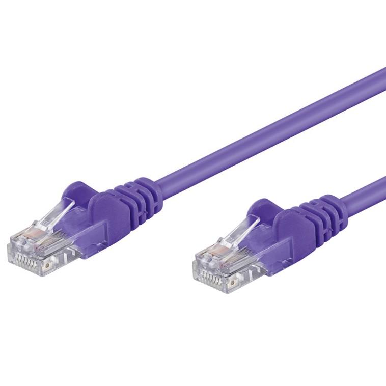 Cavo di rete Patch CCA Cat. 6 Viola UTP 2 m