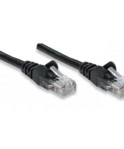 Cavo di rete Patch in CCA Cat. 6 Nero UTP 0,5 mt