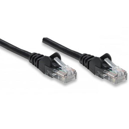 Cavo di rete Patch in CCA Cat. 6 Nero UTP 1 mt