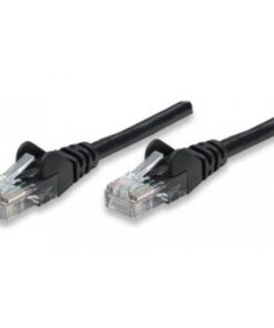 Cavo di rete Patch in CCA Cat. 6 Nero UTP 20 mt