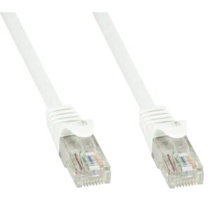 Cavo di rete Patch in CCA Cat.5E Bianco UTP 20m