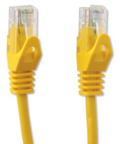 Cavo di rete Patch in CCA Cat.5E Giallo UTP 20m