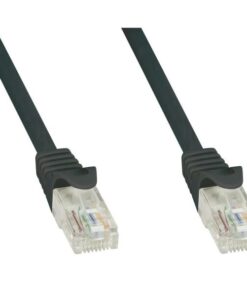 Cavo di rete Patch in CCA Cat.5E Nero UTP 20m