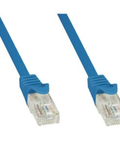 Cavo di rete Patch in CCA Cat.6 Blu UTP 2m