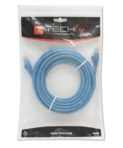 Cavo di rete Patch in CCA Cat.6 Blu UTP 3m