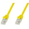 Cavo di rete Patch in CCA Cat.6 Giallo UTP 1m