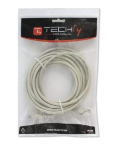 Cavo di rete Patch in CCA Cat.6 Grigio UTP 3m