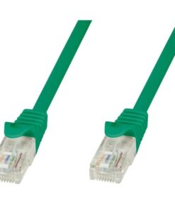 Cavo di rete Patch in CCA Cat.6 Verde UTP 1m