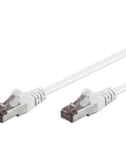 Cavo di rete Patch in CCA Schermato Cat. 6 Bianco F/UTP 3 m Bulk