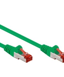 Cavo di rete Patch in CCA Schermato Cat. 6 Verde F/UTP 5 m Bulk