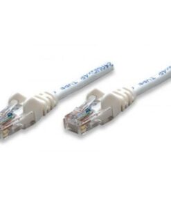 Cavo di rete Patch in Rame Cat. 5e Bianco UTP 0,5 mt