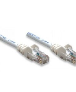 Cavo di rete Patch in Rame Cat. 5e Bianco UTP 5 mt