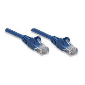 Cavo di rete Patch in Rame Cat. 5e Blu UTP 0,5 mt