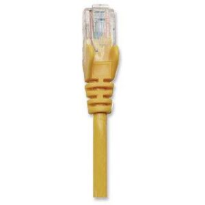 Cavo di rete Patch in Rame Cat. 5e Giallo UTP 0,5 mt