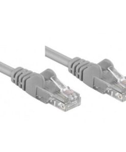 Cavo di rete Patch in Rame Cat. 5e Grigio UTP 0,5 mt