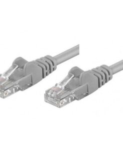 Cavo di rete Patch in Rame Cat. 5e Grigio UTP 0,5 mt