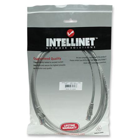 Cavo di rete Patch in Rame Cat. 5e Grigio UTP 1,5 mt